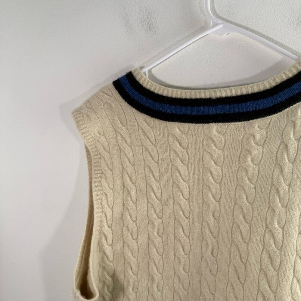 Polo Ralph Lauren Sweater Vest Wool Silk Cashmere Rowing Cricket Tennis XL Tall - Picture 9 of 12